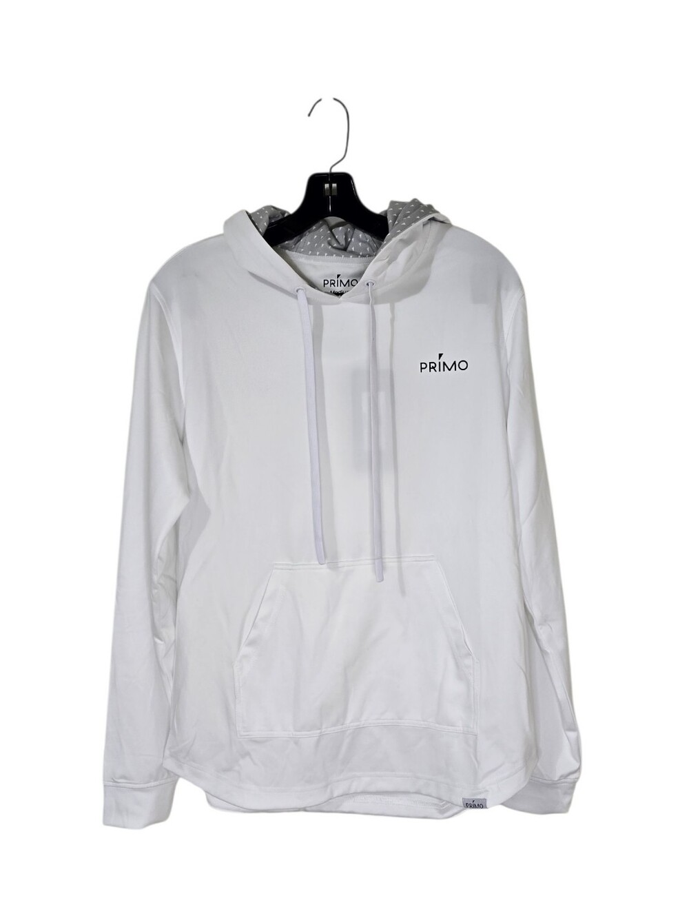 Primo White Golf Hoodie Men's Medium NWT Outdoor - Picture 3 of 9